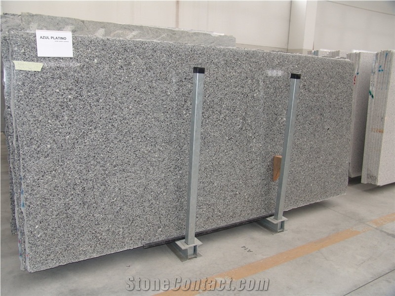 Azul Platino Granite Slab