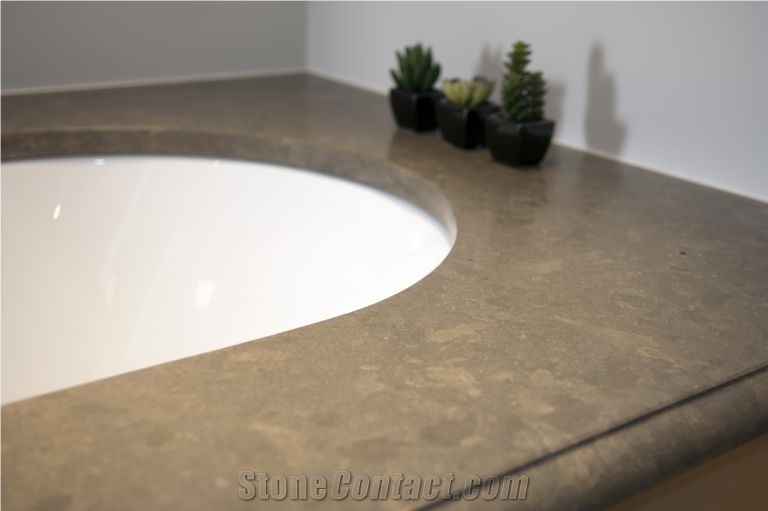 Azul Valverde Limestone Finished Product