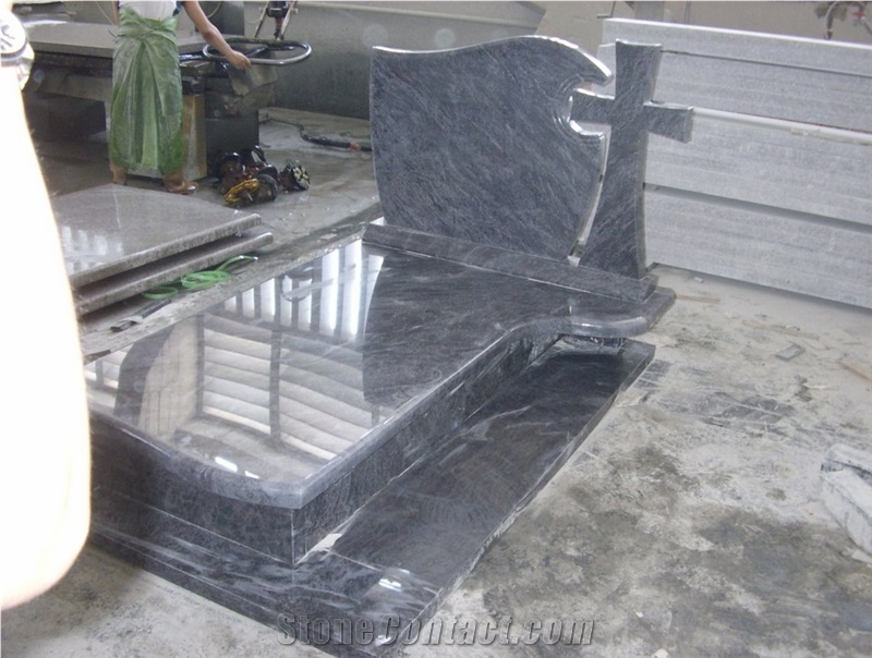 Bahama Blue Granite Finished Product