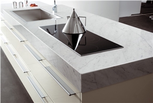 Bianco Carrara C Marble Finished Product