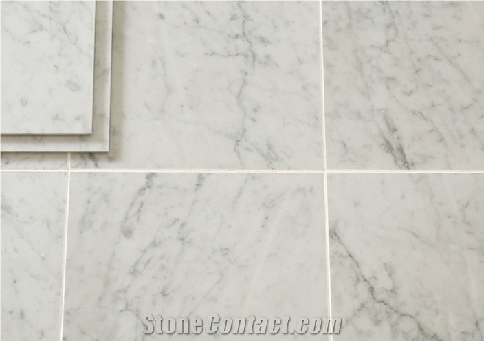 Bianco Carrara C Marble Finished Product