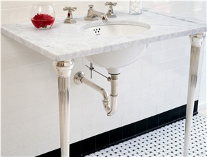Bianco Carrara Campanili Marble Finished Product