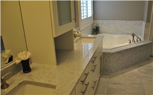 Bianco Carrara Campanili Marble Finished Product