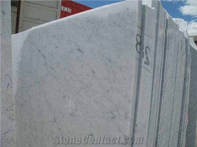 Bianco Carrara Campanili Marble Slab