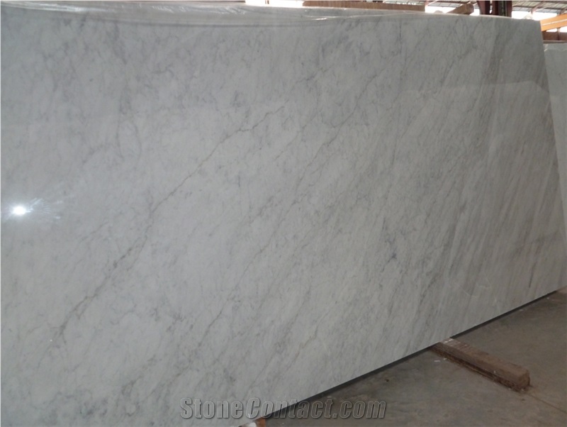 Bianco Carrara CD Marble Slab