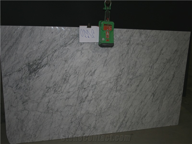 Bianco Carrara CD Marble Slab