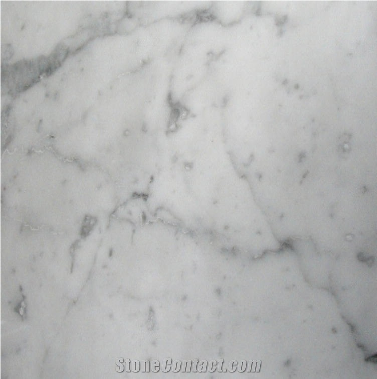 Bianco Carrara Unito C Marble Tile
