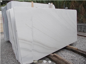 Bianco Lasa Marble Slab