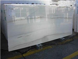 Lasa Bianco Perla Marble Slab