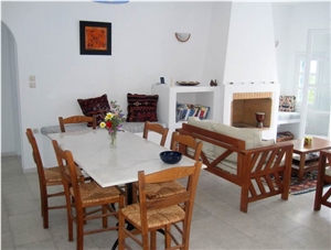 Bianco Naxos Marble Finished Product