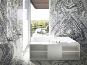 Bianco Ondulare Marble Finished Product