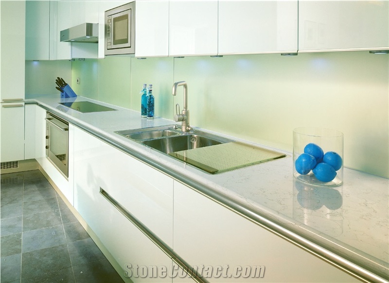 Bianco Perlino Marble Finished Product