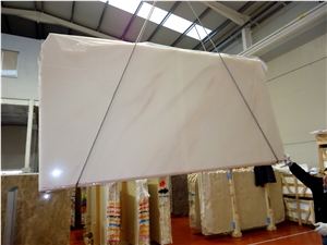 Bianco Rosa Marble Slab