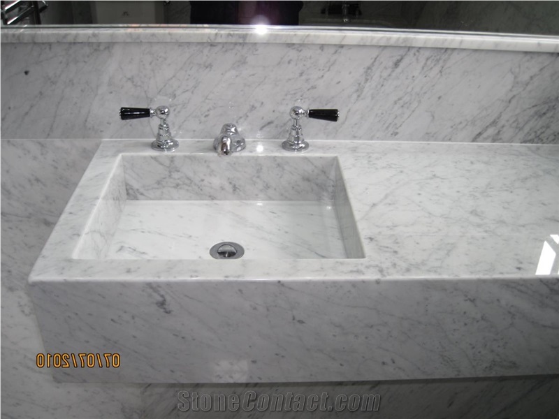 Bianco Venato Gioia Marble Finished Product