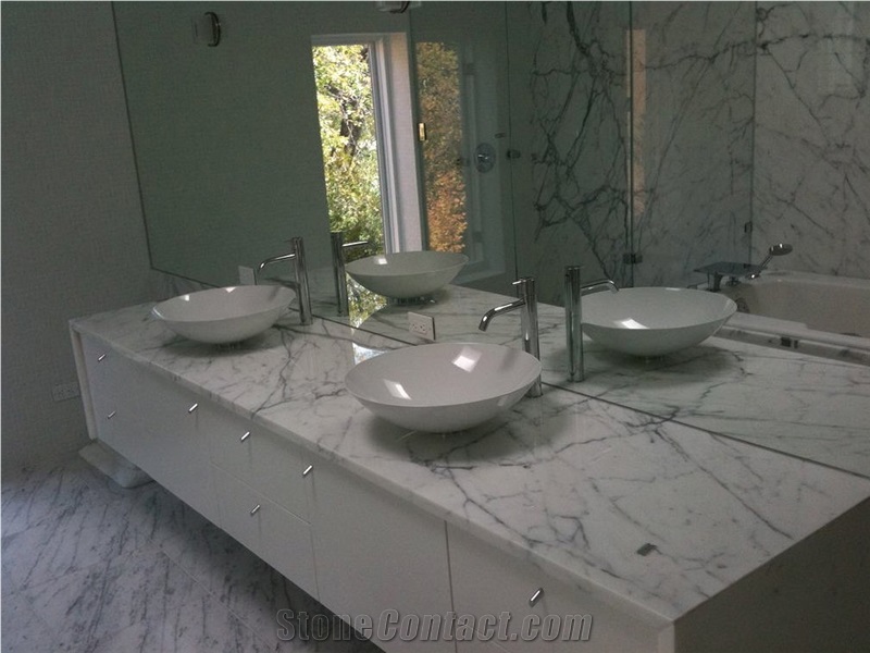 Bianco Venato Gioia Marble Finished Product