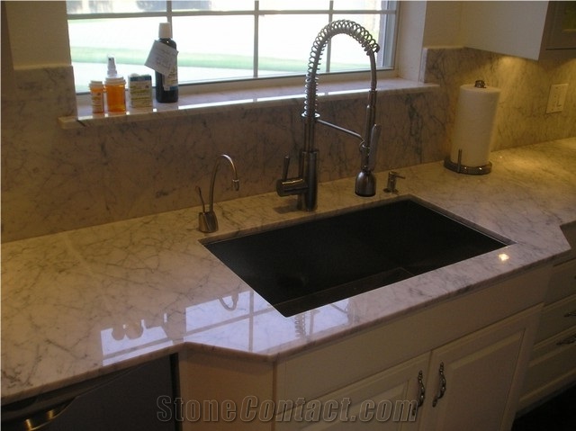 Bianco Venato Marble Finished Product