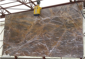Bidasar Brown Marble Slab