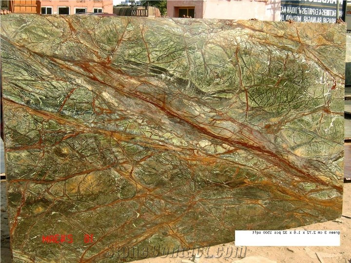 Bidasar Green Marble Slab