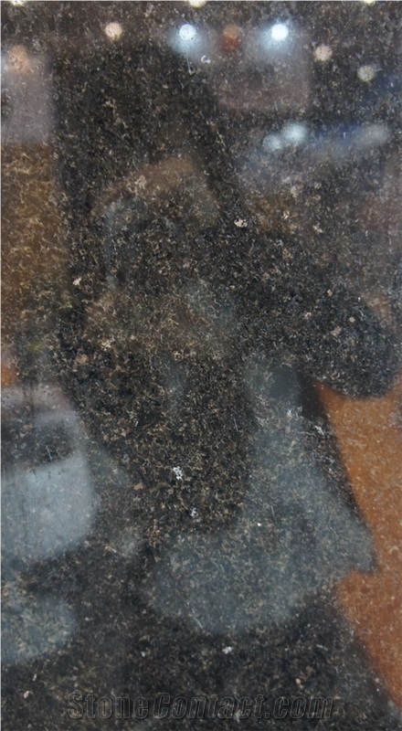Bishop Black Granite Slab