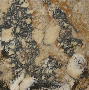 Black and Brown Breccia
