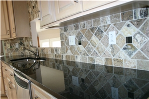 Black Galaxy Granite Finished Product