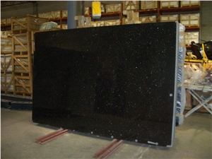 Black Galaxy Granite Slab