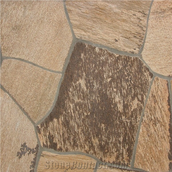 Black Gold Quartzite Tile