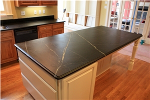 Black Minas Soapstone Finished Product