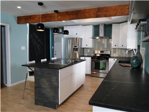 Black Minas Soapstone Finished Product