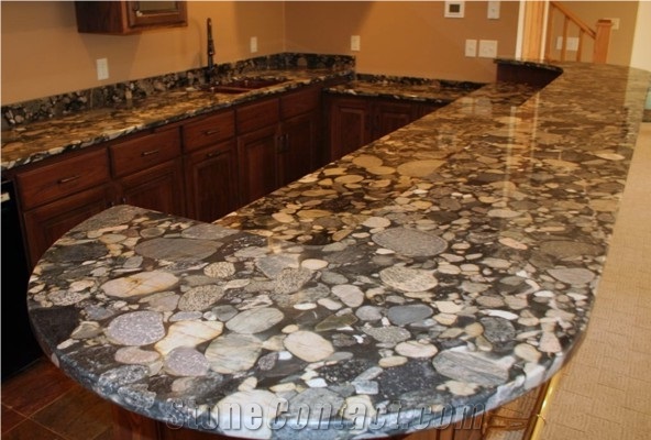 Black Mosaic Granite Finished Product
