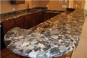 Black Mosaic Granite Finished Product