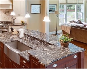Black Mosaic Granite Finished Product