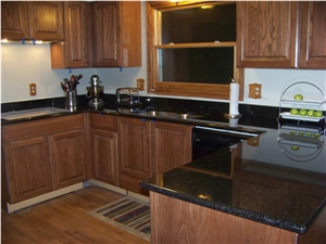 Black Pearl Granite Finished Product