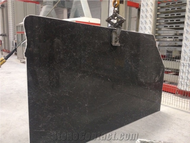 Black Star Marble Slab