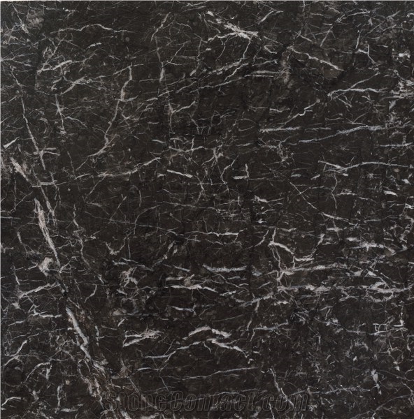 Black Star Marble Tile