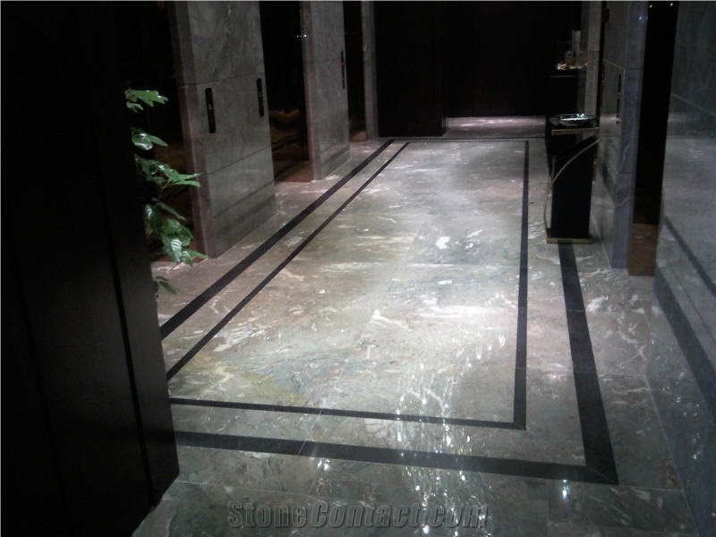 Blue Coral Marble Finished Product