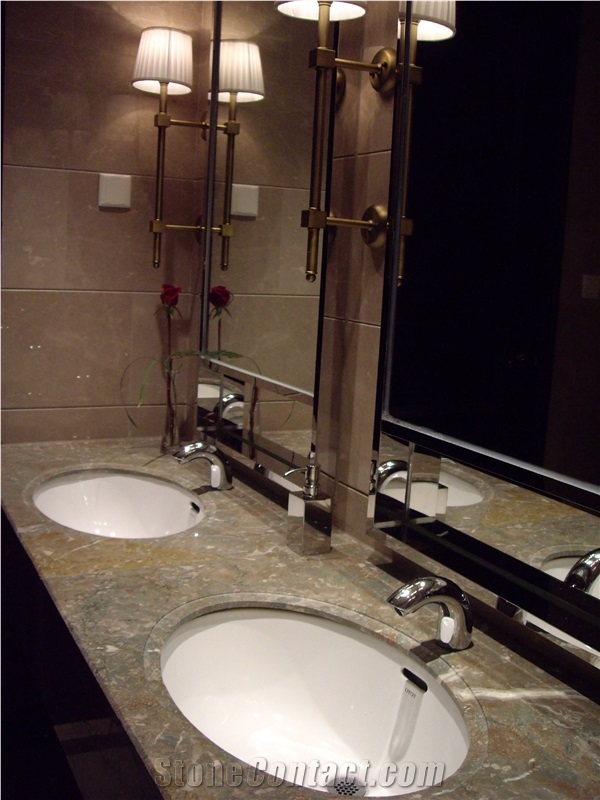 Blue Coral Marble Finished Product