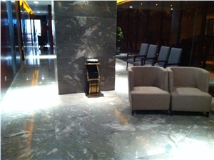 Blue Coral Marble Finished Product