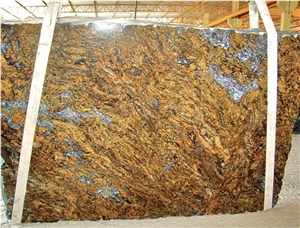 Blue Fire Granite Slab