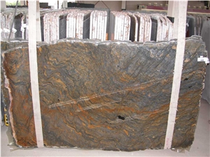 Blue Fire Granite Slab