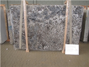 Blue Flower Granite Slab