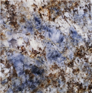 Blue Flower Granite Tile
