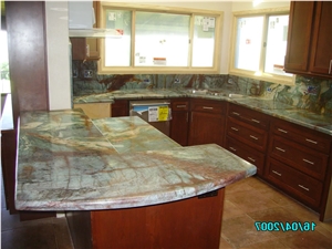 Blue Louise Quartzite Finished Product