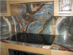 Blue Louise Quartzite Finished Product