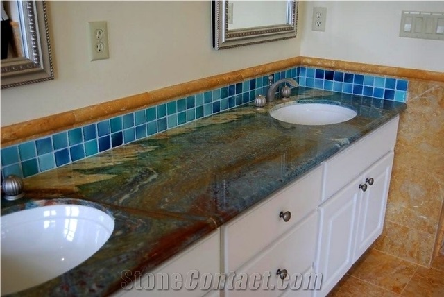 Blue Louise Quartzite Finished Product