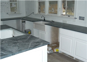 Blue Soapstone Finished Product