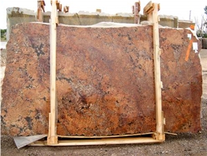 Bordeaux Fuji Granite Slab