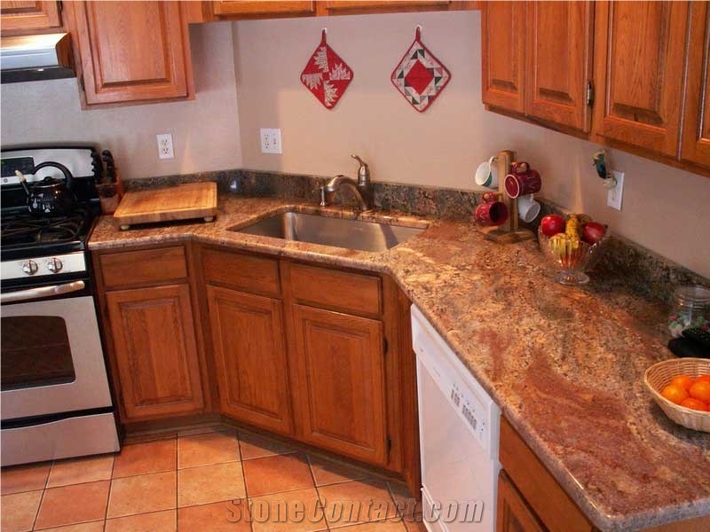 Bordeaux Imperial Granite Finished Product