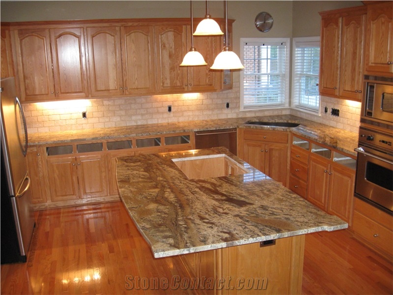 Bordeaux River Granite Finished Product
