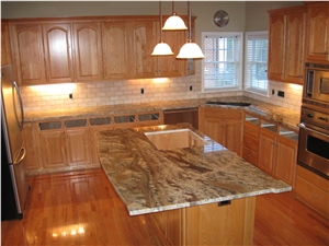 Bordeaux River Granite Finished Product